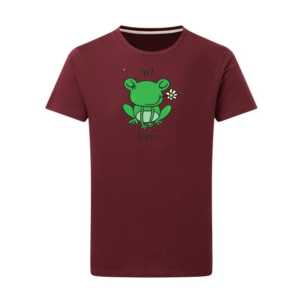 T shirt ecolo - Be Green - pour Homme - T-shirt-original.com