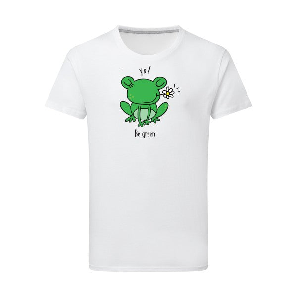 T shirt ecolo - Be Green - pour Homme - T-shirt-original.com