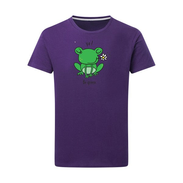 T shirt ecolo - Be Green - pour Homme - T-shirt-original.com