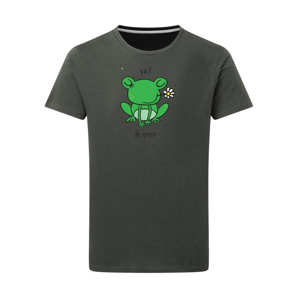 T shirt ecolo - Be Green - pour Homme - T-shirt-original.com