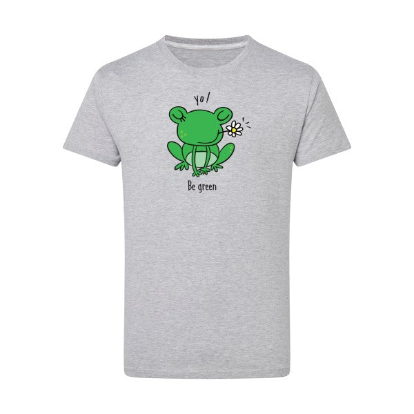 T shirt ecolo - Be Green - pour Homme - T-shirt-original.com