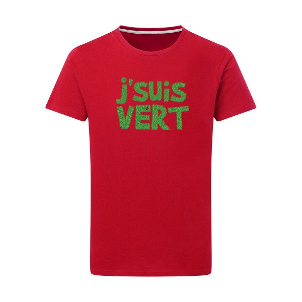 T shirt ecolo - Je suis vert - pour homme - T-shirt-original.com