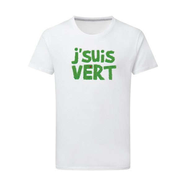 T shirt ecolo - Je suis vert - pour homme - T-shirt-original.com