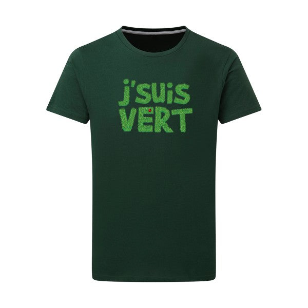 T shirt ecolo - Je suis vert - pour homme - T-shirt-original.com