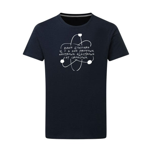 T shirt homme humour- L'univers - T-shirt-original.com