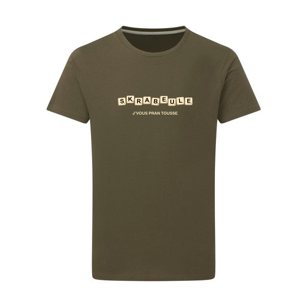 T shirt humoristique-skrabeule - pour homme T-shirt-original.com