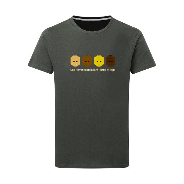 T shirt libre et légo - Pour homme T-shirt-original.com