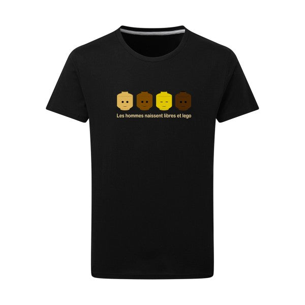 T shirt libre et légo - Pour homme T-shirt-original.com