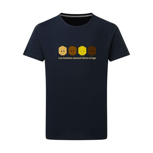 T shirt libre et légo - Pour homme T-shirt-original.com