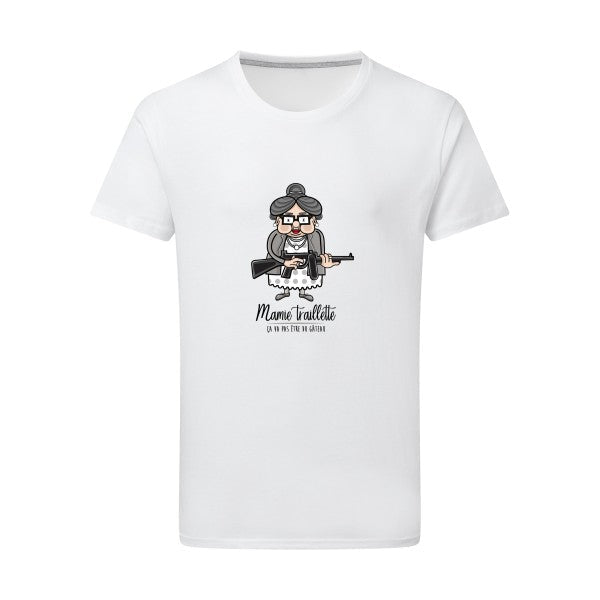 T shirt marrant homme-mamie traillette- T-shirt-original.com T-shirt-original.com