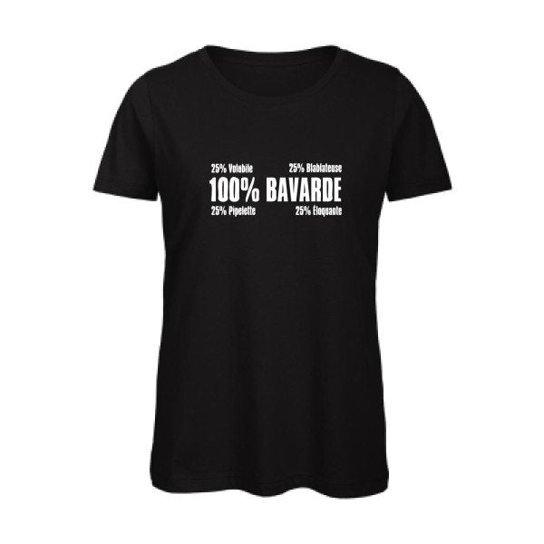 T shirt message - Bavarde - T-shirt-original.com