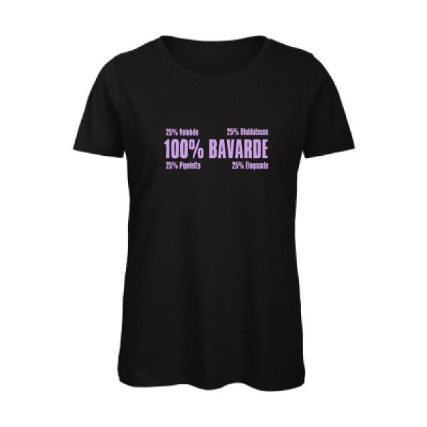 T shirt message - Bavarde - T-shirt-original.com