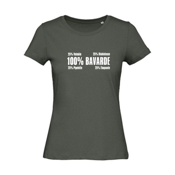 T shirt message - Bavarde - T-shirt-original.com