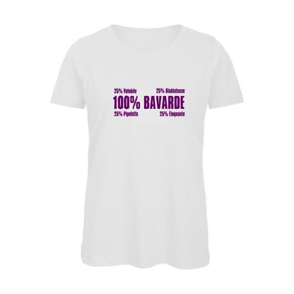 T shirt message - Bavarde - T-shirt-original.com