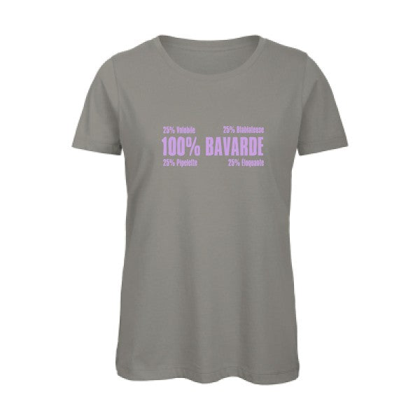 T shirt message - Bavarde - T-shirt-original.com