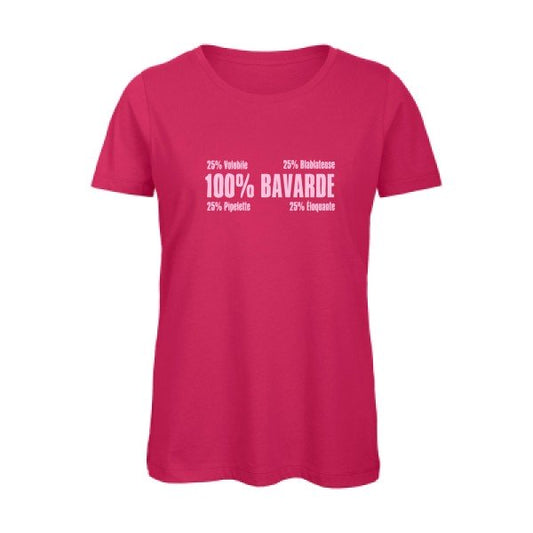 T shirt message - Bavarde - T-shirt-original.com