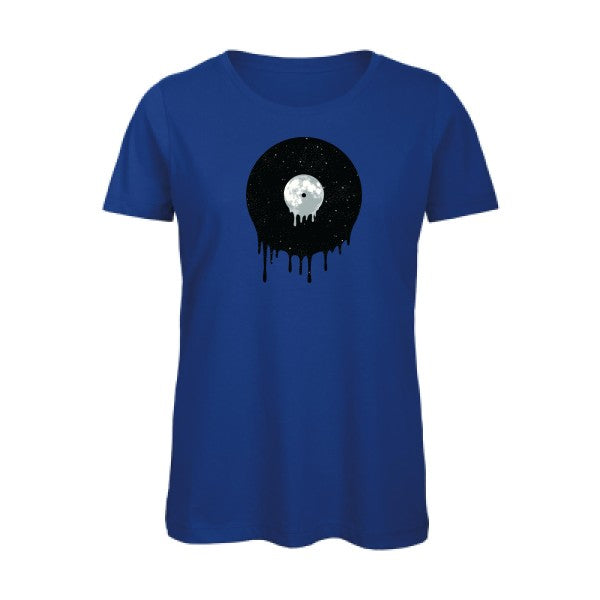 T shirt musique-In the sky -Femme bio T-shirt-original.com