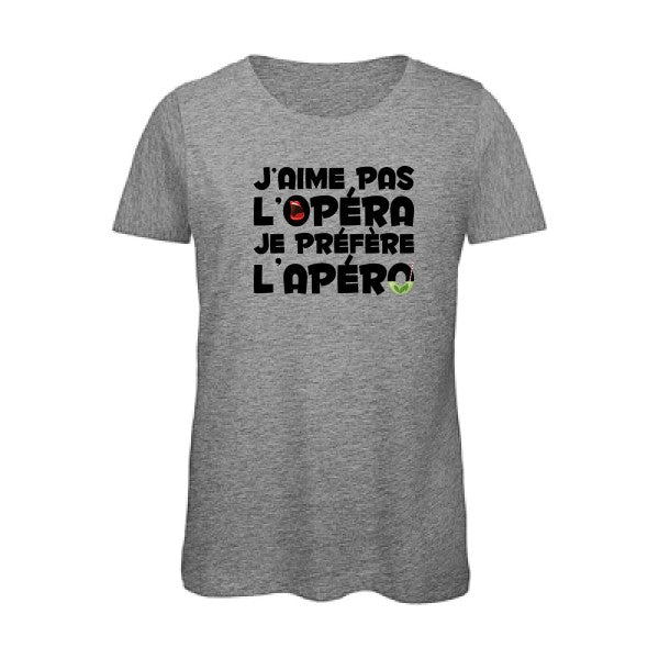 T-shirt -operaApero- femme- T-shirt-original.com