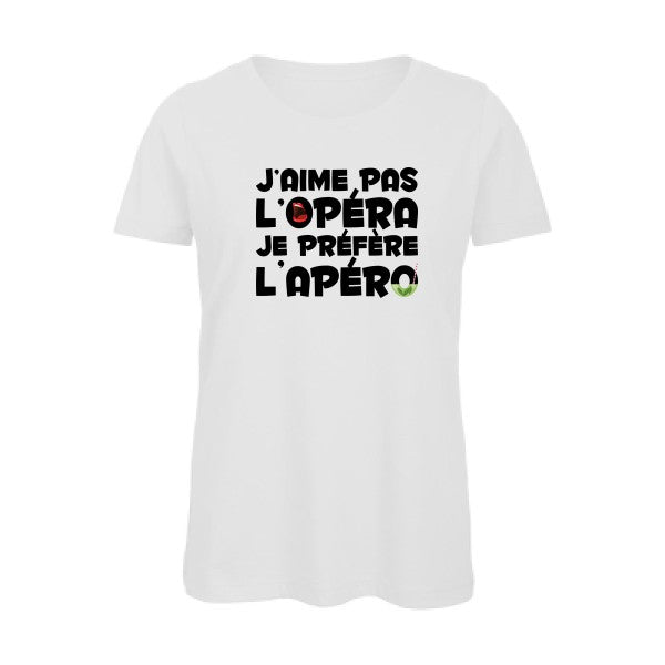 T-shirt -operaApero- femme- T-shirt-original.com