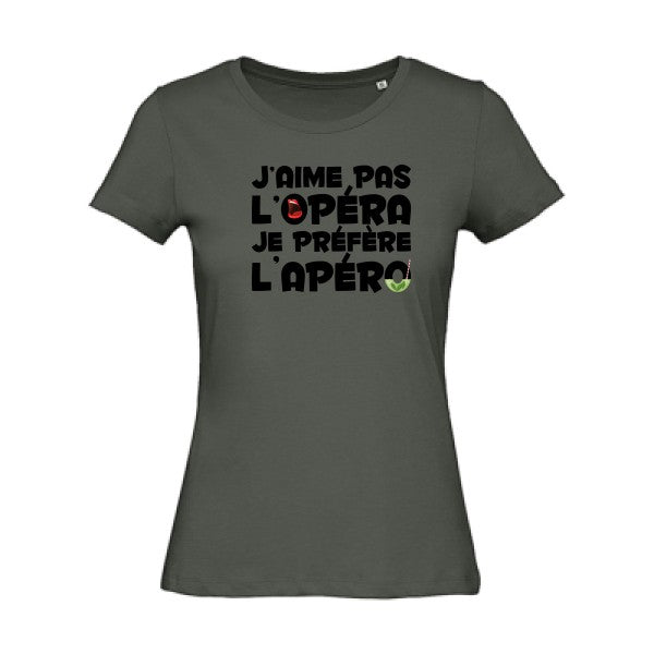 T-shirt -operaApero- femme- T-shirt-original.com