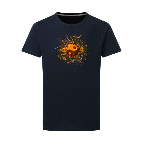 T shirt original - ying yang - pour Homme - T-shirt-original.com