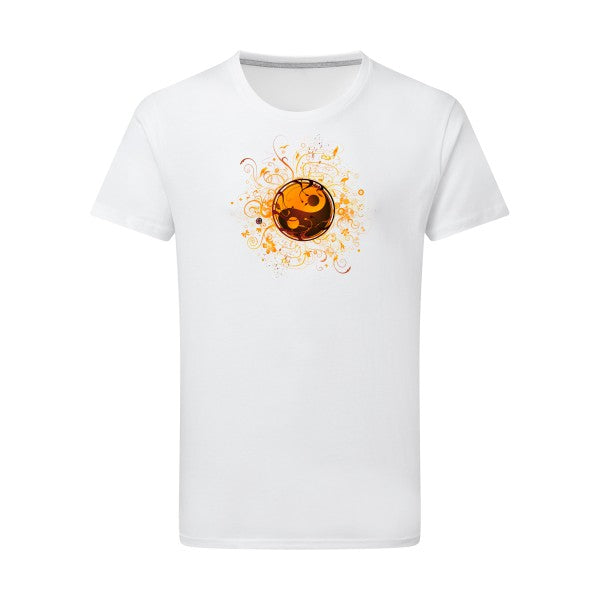 T shirt original - ying yang - pour Homme - T-shirt-original.com