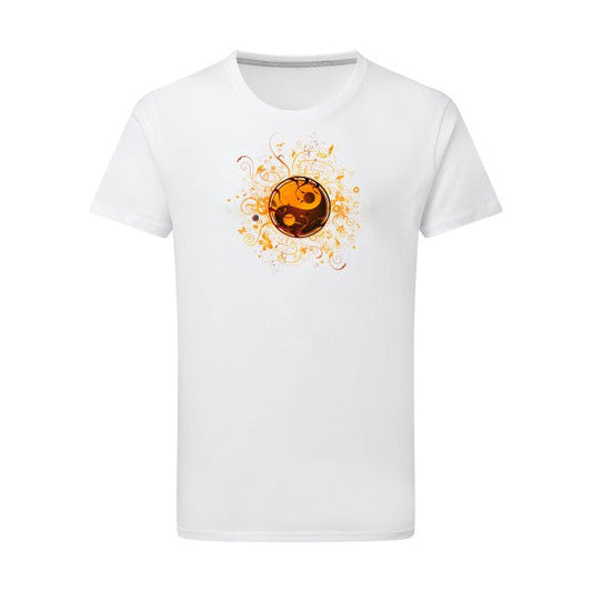 T shirt original - ying yang - pour Homme - T-shirt-original.com