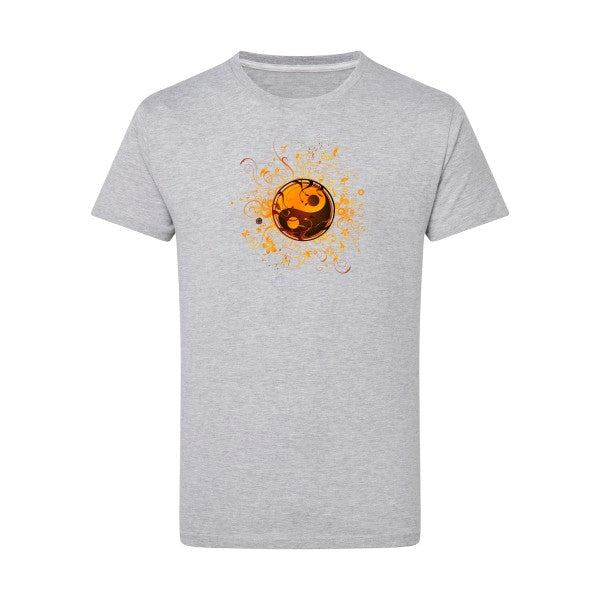 T shirt original - ying yang - pour Homme - T-shirt-original.com