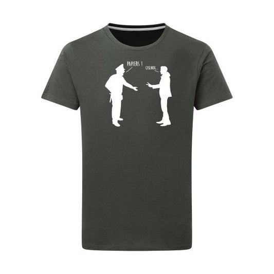 T shirt parodie - chifoumi - pour homme - T-shirt-original.com