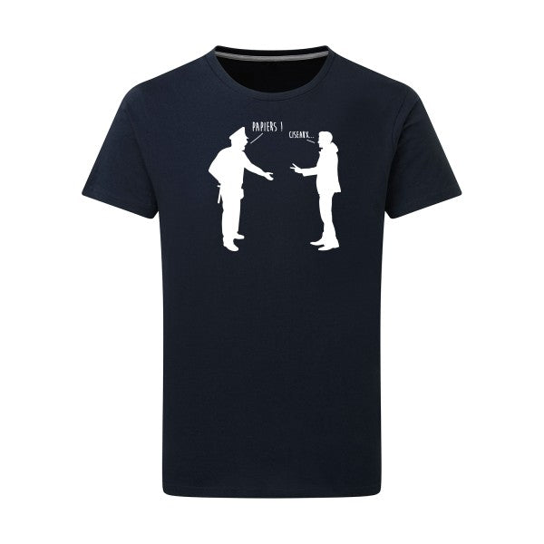 T shirt parodie - chifoumi - pour homme - T-shirt-original.com