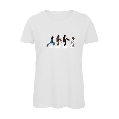 T shirt rock-English Walkers-Femme bio T-shirt-original.com