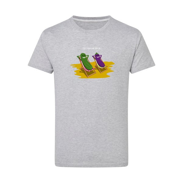 Tee shirt ecolo - On n'est pas bio là - pour homme - T-shirt-original.com