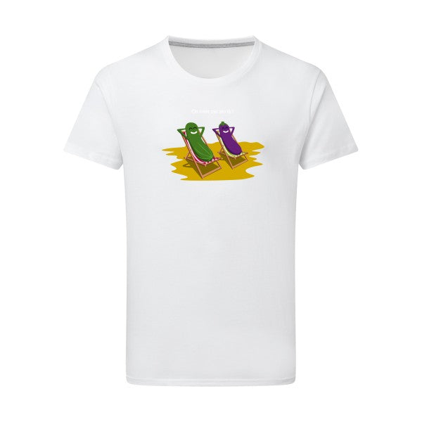 Tee shirt ecolo - On n'est pas bio là - pour homme - T-shirt-original.com