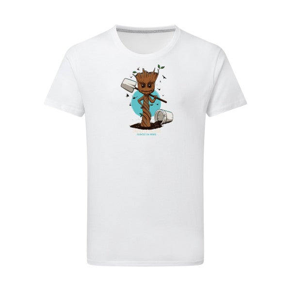 Tee shirt ecolo - Plantez un arbre- pour homme - T-shirt-original.com