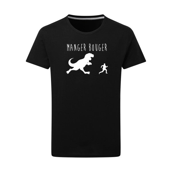 Tee shirt homme humour - MANGER BOUGER - T-shirt-original.com