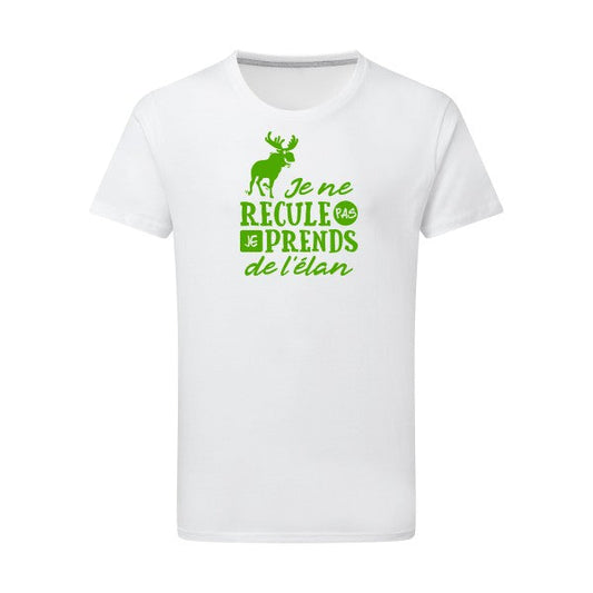 Tee shirt homme original - Prendre de l elan -Vert pomme - T-shirt-original.com