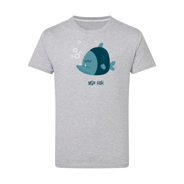 Tee shirt original homme - M'en fish - T-shirt-original.com