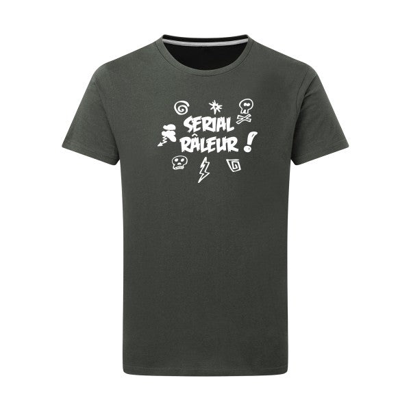 Tee shirt serial râleur Blanc - pour homme - T-shirt-original.com