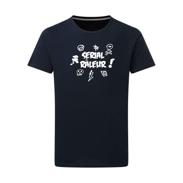 Tee shirt serial râleur Blanc - pour homme - T-shirt-original.com