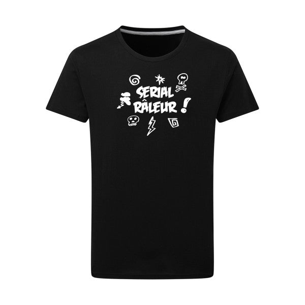 Tee shirt serial râleur Blanc - pour homme - T-shirt-original.com