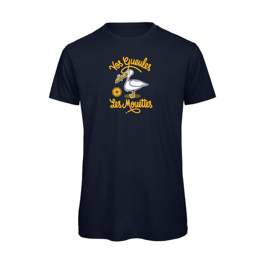 Vos gueules les mouettes-  T-shirt bio homme - T-shirt-original.com