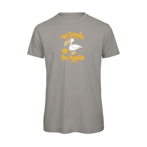 Vos gueules les mouettes-  T-shirt bio homme - T-shirt-original.com