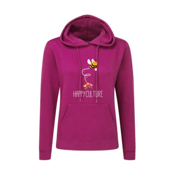 happy- sweat shirt humour femme - T-shirt-original.com