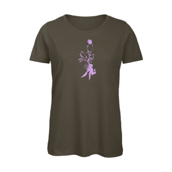 la fée des champs - T-shirt femme bio T-shirt-original.com