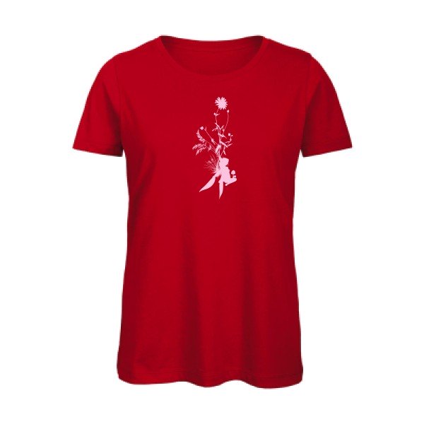 la fée des champs - T-shirt femme bio T-shirt-original.com