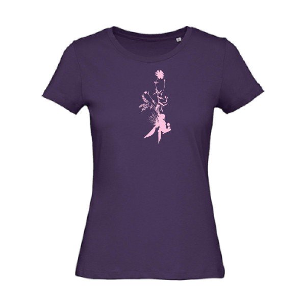 la fée des champs - T-shirt femme bio T-shirt-original.com