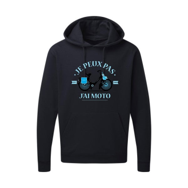 sweat moto - Je peux pas j'ai moto - pour homme - T-shirt-original.com