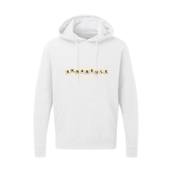 sweatshirt capuche imprimé - Skrabeule - pour homme - T-shirt-original.com