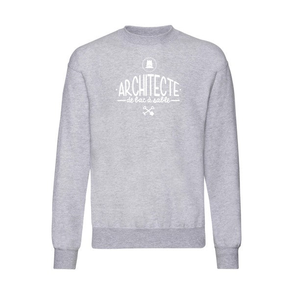 sweatshirt homme-Architecte de bac à sable Blanc T-shirt-original.com