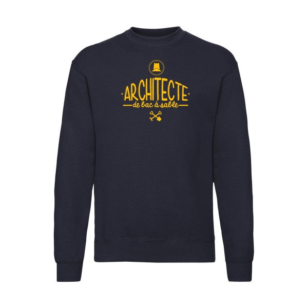 sweatshirt homme-Architecte de bac à sable jaune Or T-shirt-original.com